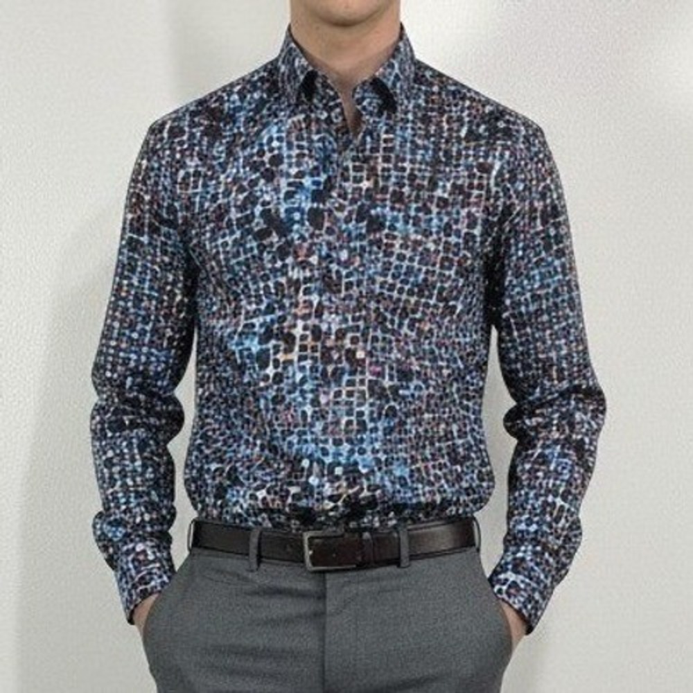 Robert Graham Arkenstone‎ Sport Shirt Men's L Long Sleeve Button Up Multicolor